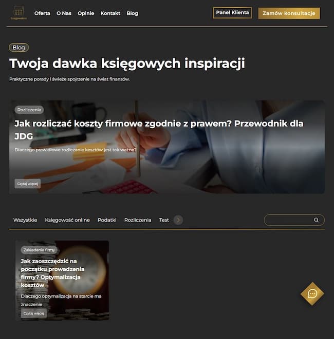 Preview of Księgowania, a Aplikacja project